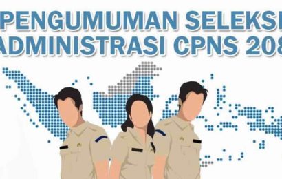 Pengumuman Seleksi Administrasi CPNS 2018
