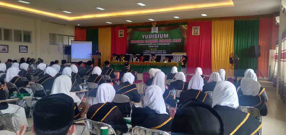 Fakultas Syariah IAIN Lhokseumawe Yudisium 88 Lulusan