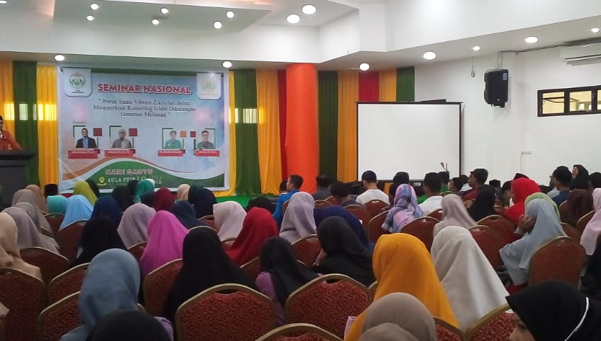 Seminar Nasional: Peran Sains Vibrasi Zikrullah Dalam Memperkuat Konseling Islam Dikalangan Generasi Millinial